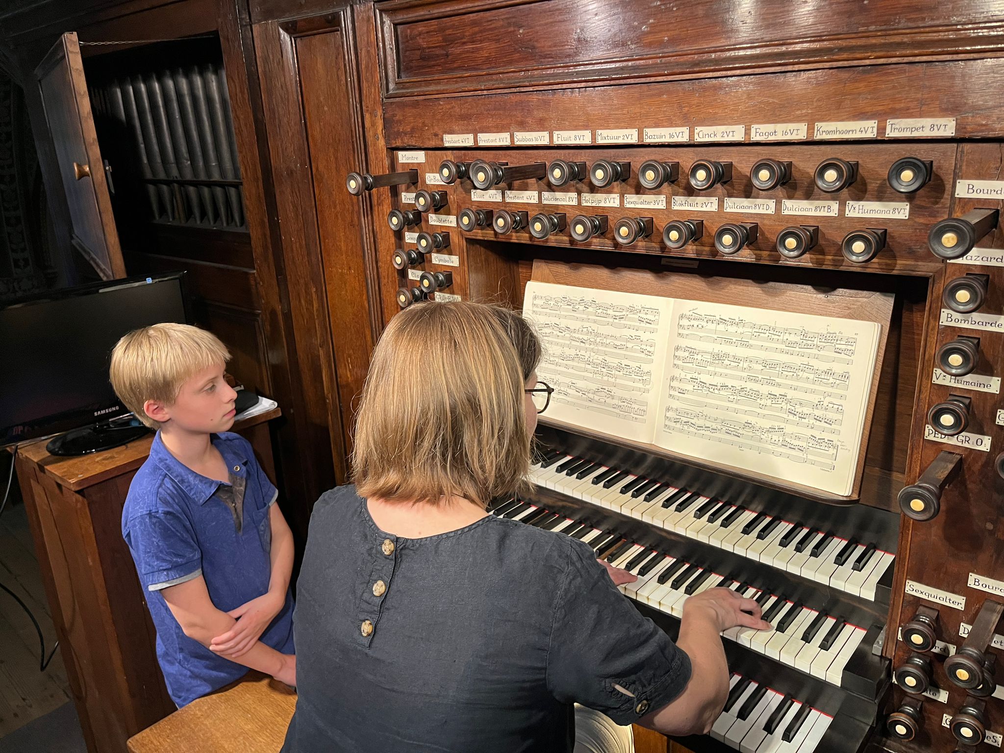 organist en pianist Tannie van Loon, Eindhoven
